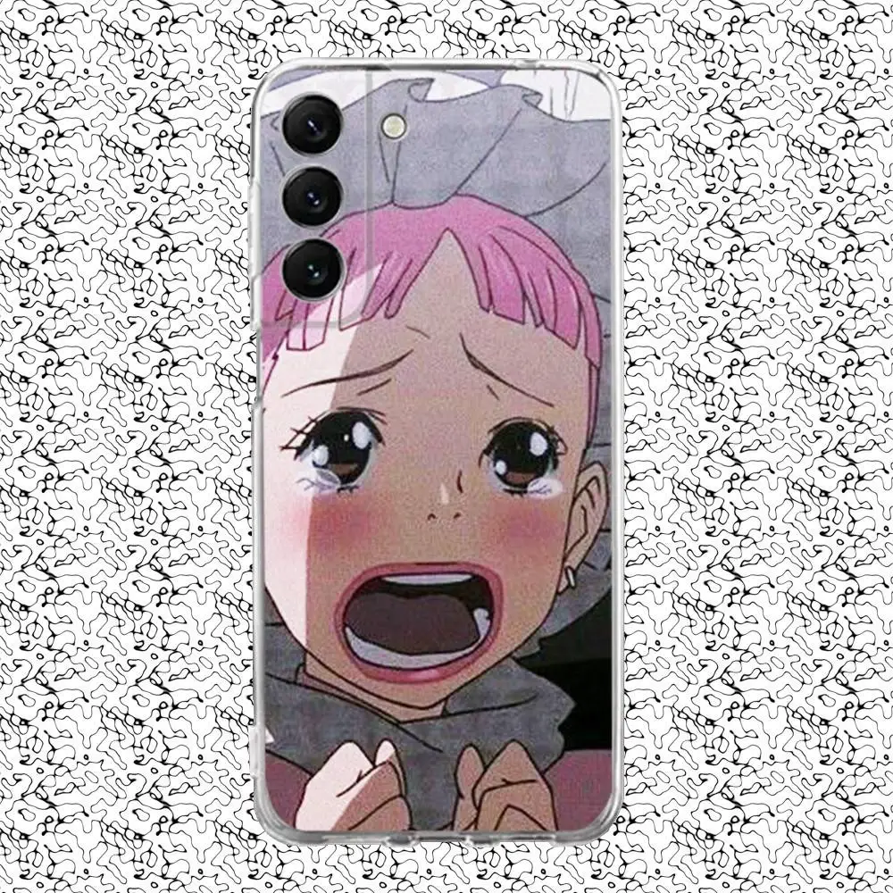 M-Miwako Sakurada funda de teléfono para Samsung S24,30,21,22,23,20 FE,lite,PIus,Ultra,5G,Note,9,10 funda transparente