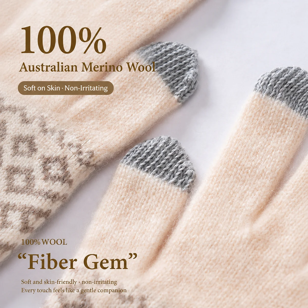 100% Wool Gloves Classic Patte - огляд і ціна Winter Cycling Commute