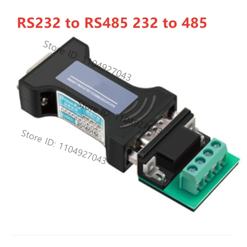2pcs RS232 To RS485 232 To 485 Converter Industrial-grade Passive Isolation Converter