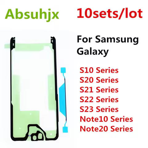 ​10pcs LCD Frame Glue for Samsung Galaxy S10 S20 S21 Plus Note20 S22 S23 Ultra Note10 Front Bezel Adhesive Sticker Tape