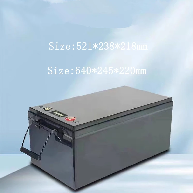 48V Lifepo4 Lithium Battery Pack 100Ah/150Ah/200Ah/300Ah Bluetooth Parallel for Solar System Compatible with 3000W 5000W 6000W I