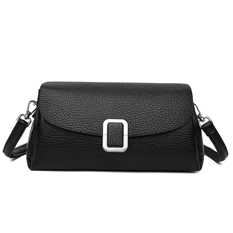 

Новая летняя универсальная простая сумка на одно плечо, многослойная модная женская сумка через плечо большой вместимости