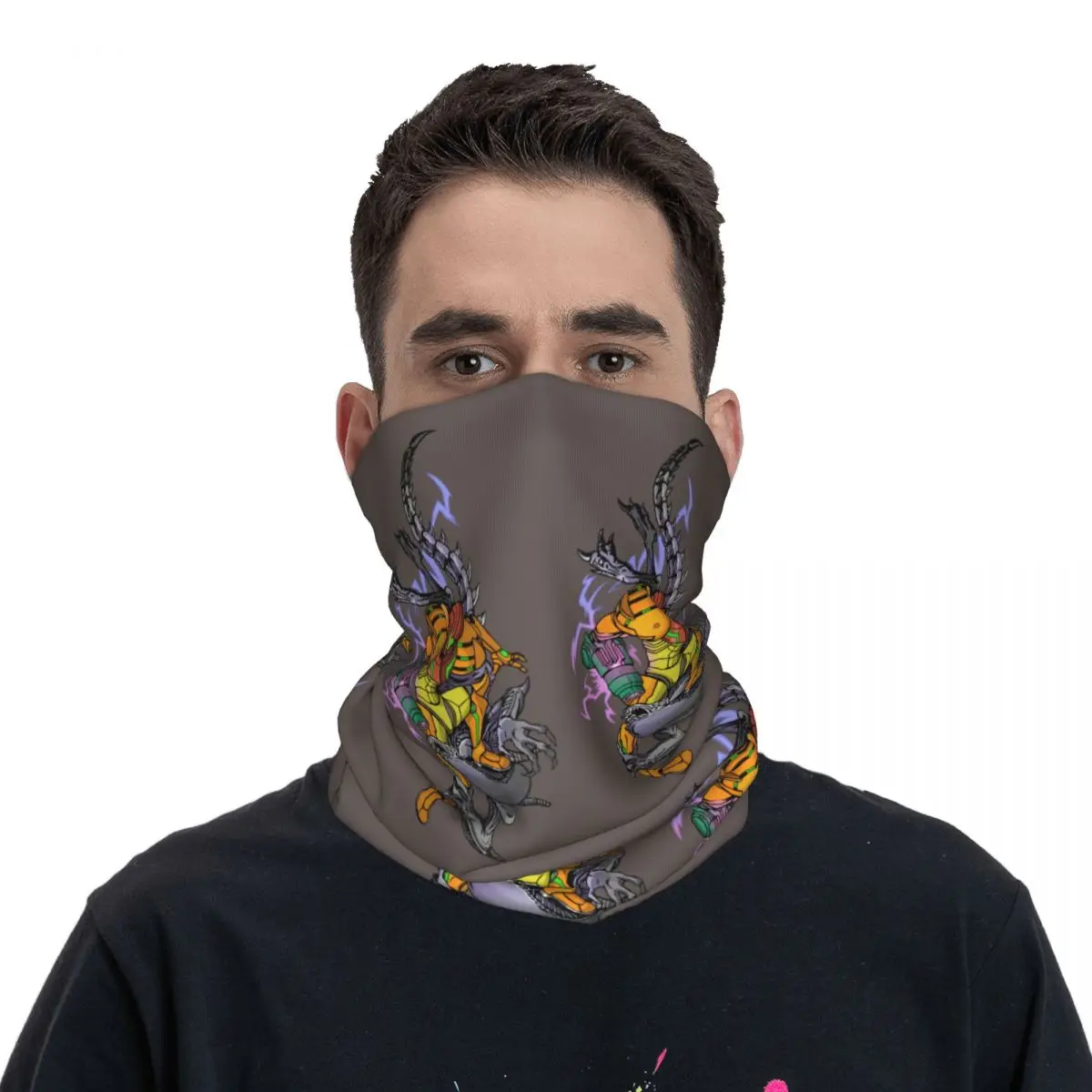 Kampfs chal Halstuch Hals Gesichts maske Polyester