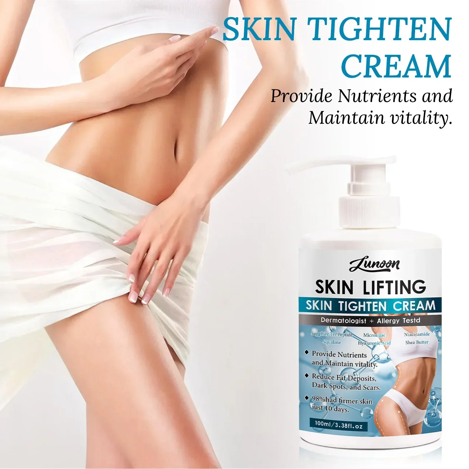 

Firm Tighten Collagen Body Cream Nourishing Moisturizing Anti Aging Wrinkle Lifting Rejuvenating Skin Care Beauty Treatment