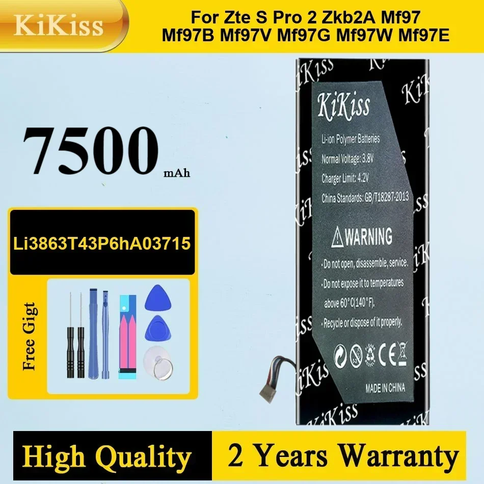

Li3863T43P6hA03715 Аккумулятор для мобильного телефона ZTE SPro 2 II S Pro 2 II SPro2 Smart ZKB2A MF97 MF97B MF97V MF97G MF97W MF97E