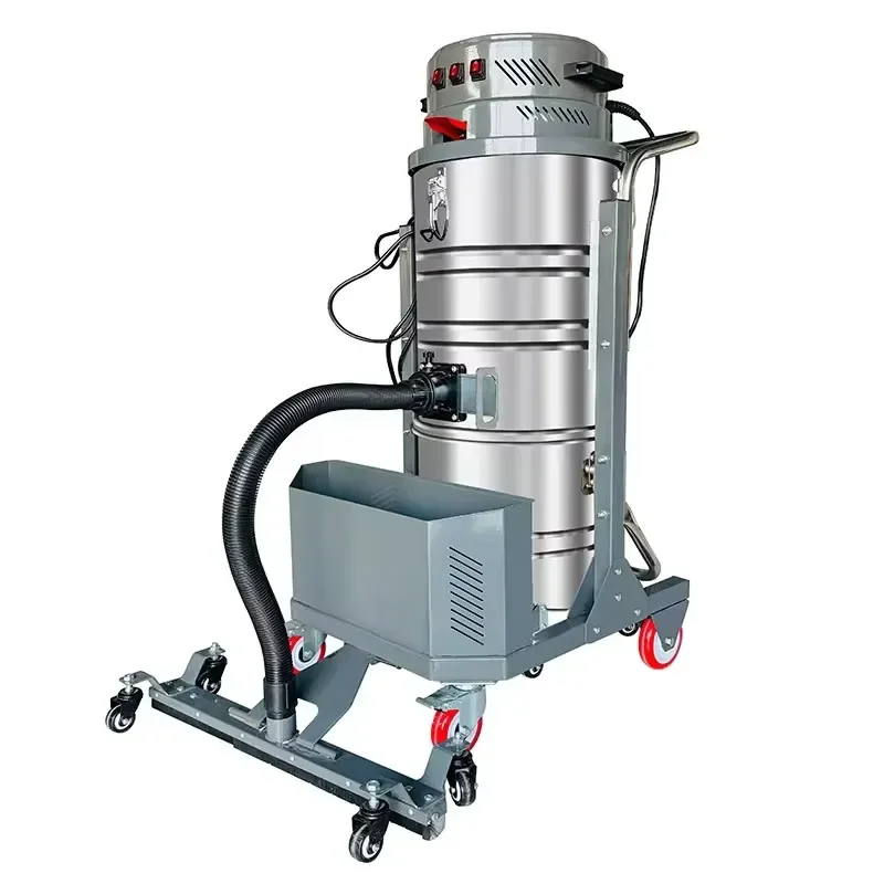 High Power 4800W Wet and Dry Vacuum Cleaner 100L Industrial Vacuum Cleaner 220V/380V Vacuum Cleaner