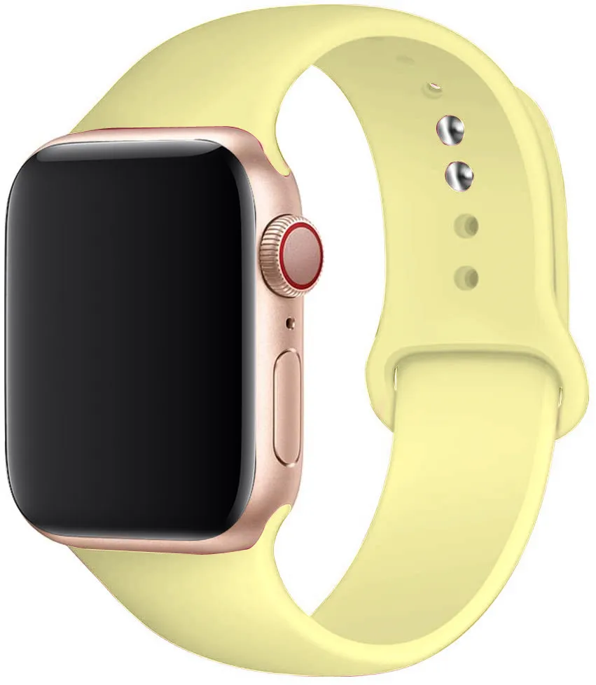 2026 Neues Silikonarmband für Apple Watch Band 10 46mm/42mm 44mm 40 38 45 41 Sportarmband iWatch Serie 11 987 SE Ultra2 3 49mm