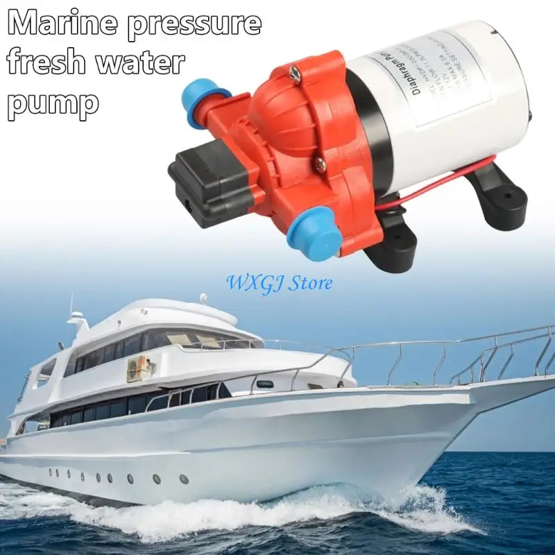 37JE Efficient 12V Diaphragm Pump For Marine Water Systems And Cleaning Equipment
