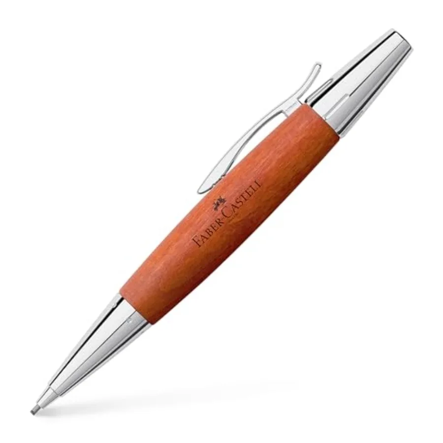 

Механический карандаш Faber Castell Emotion Wood and Chrome из грушевого дерева, коричневый, 138382, 1,4 мм, оригинальный, импортный