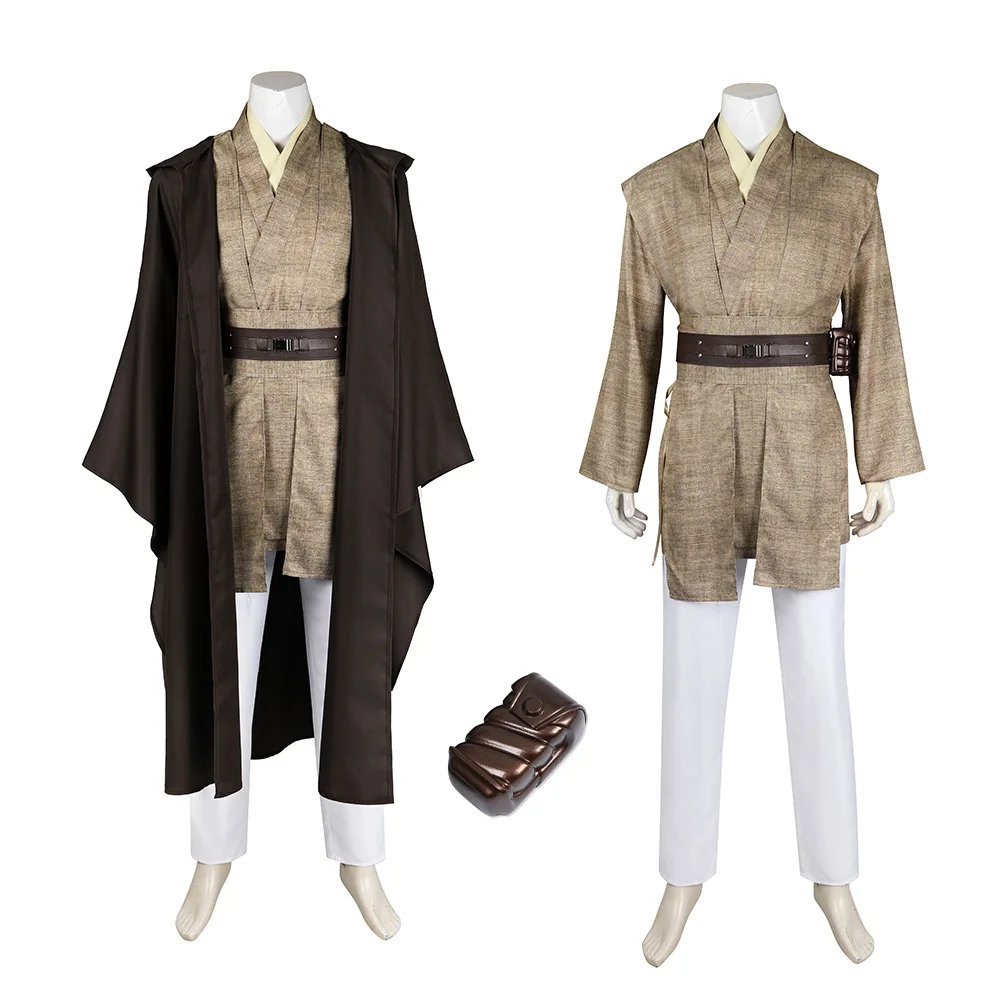 Mace Windu Cosplay Jedi Costume Disfraz Disguise Halloween Carnival Party Outfits