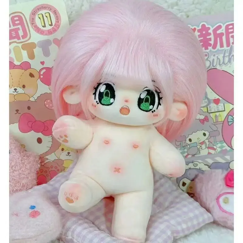 20cm Japanese Anime Spy Girl Anya Forger Kawaii Cosplay Plush Doll Body Dress Up Cotton Doll Soft Plushies Model Toy Gift Xmas