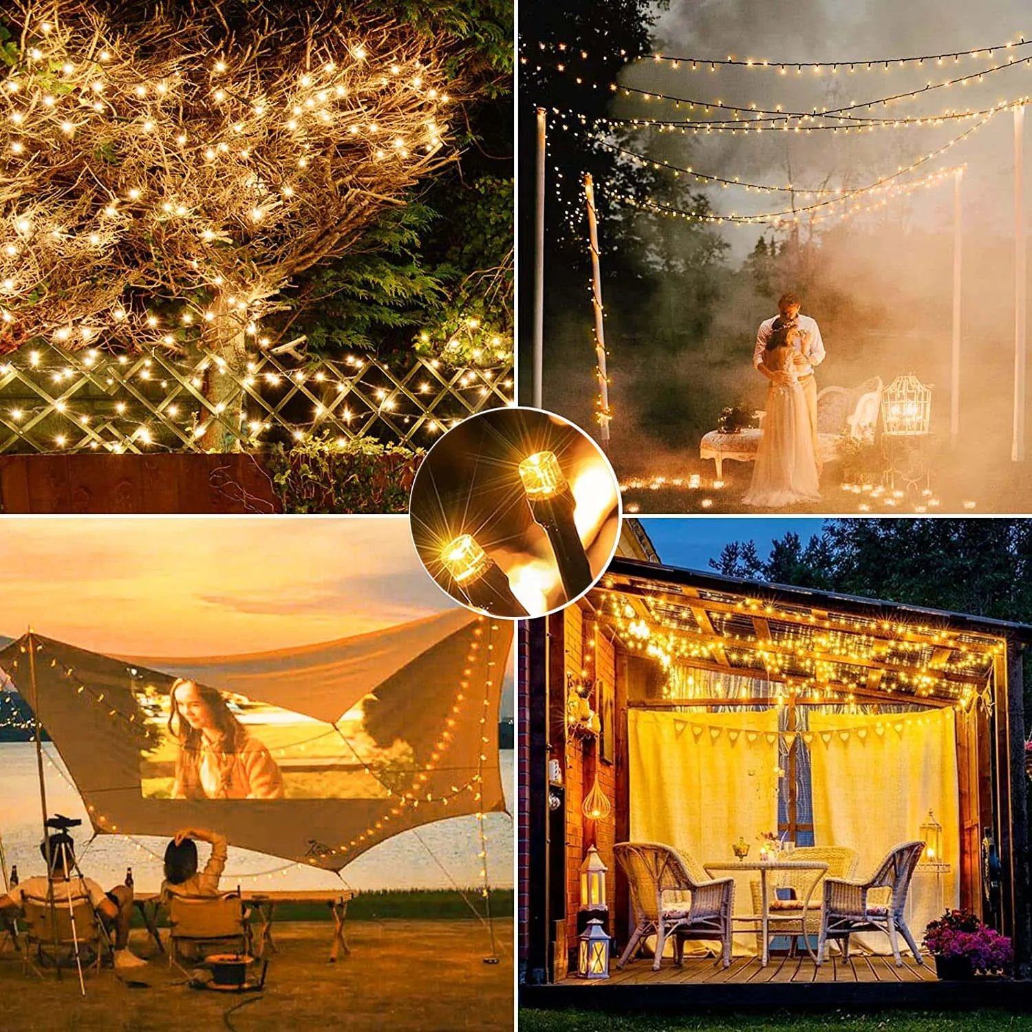 32m 22m Solar Garland LED String Lights Christmas Decorations for Home Fairy Lights Outdoor Garden Lighting Wedding Bedroom Lamp