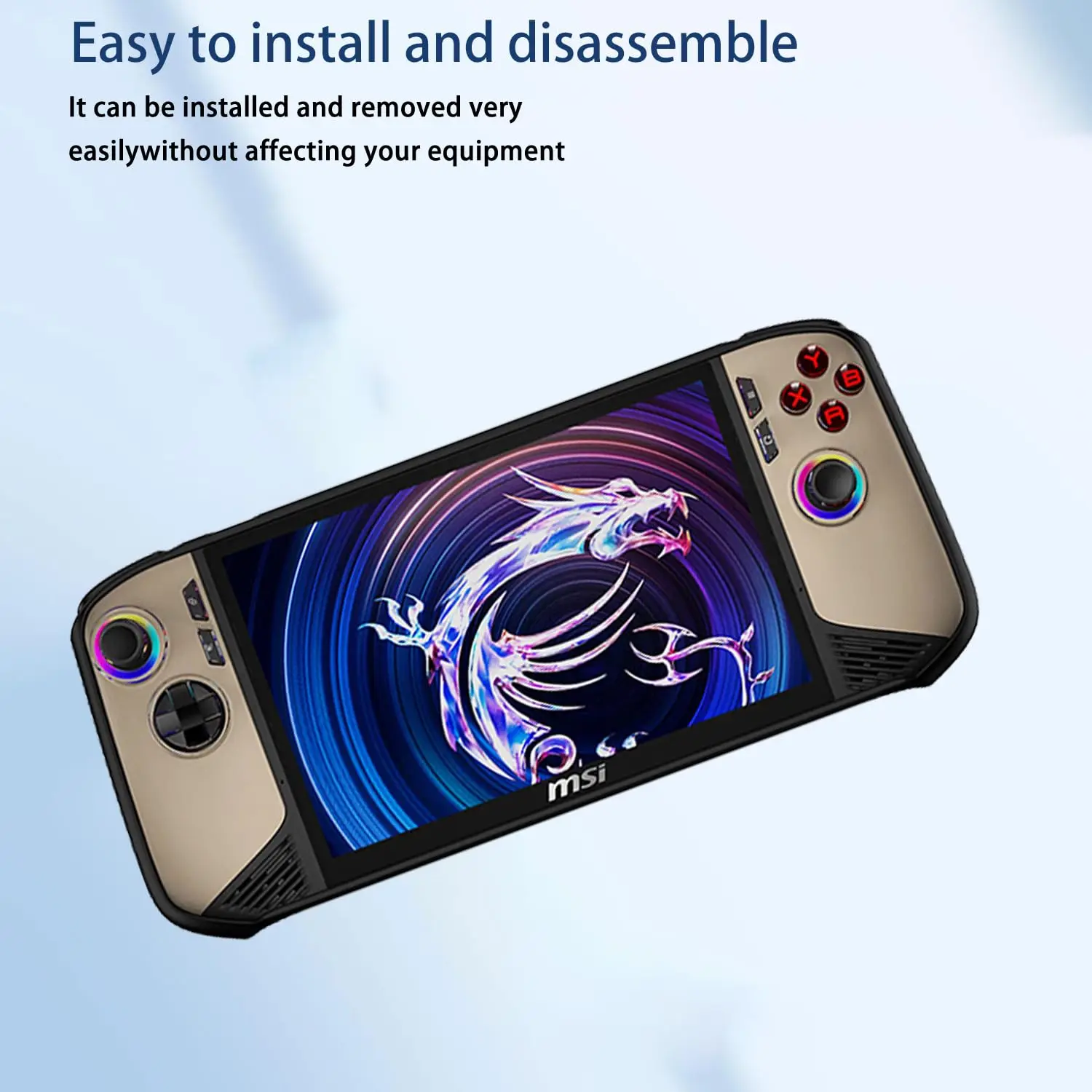 Case for MSI Claw 8 AI+ A2VM, Game Console Silicone Protective
