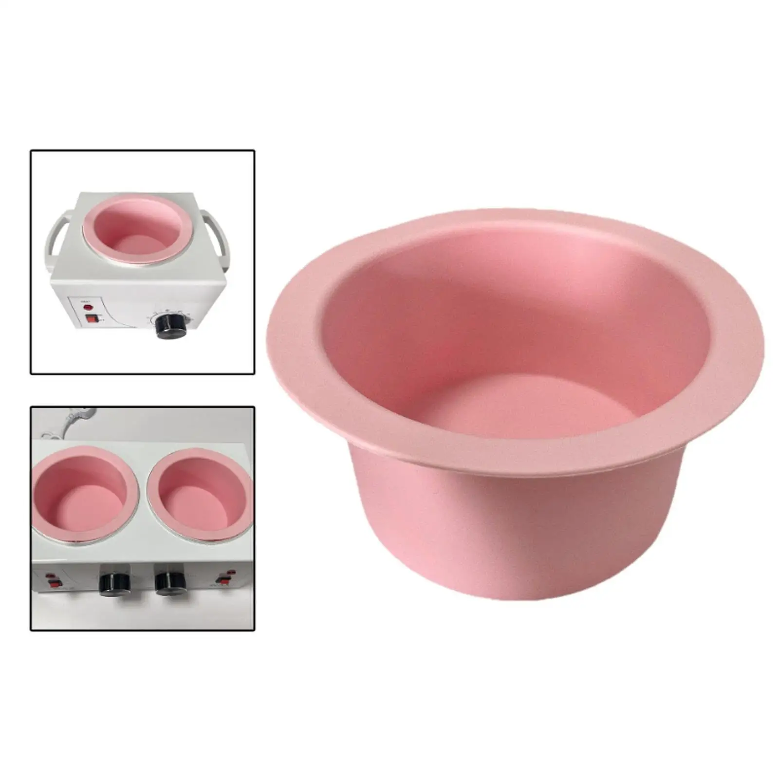 Silicone Wax Bowl 500ml Easy to Clean Reusable Accessories Hair Removal Pot