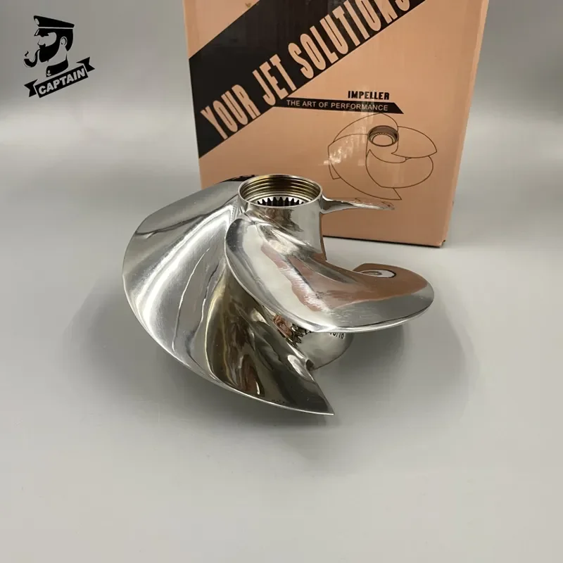 Jet Ski Impeller, SXX-CD-13/18 Pitch Stainless Steel, for Sea-Doo RXP-X RXT-X 300HP PWC Personal Watercraft Engine Repair