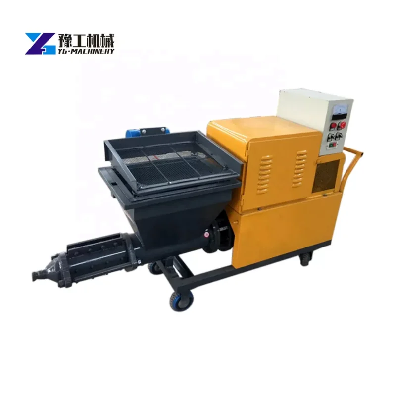 Cement Sprayer Mortar Spraying Machine Spraying Putty Machine Professional Interior Mortar Sprayer