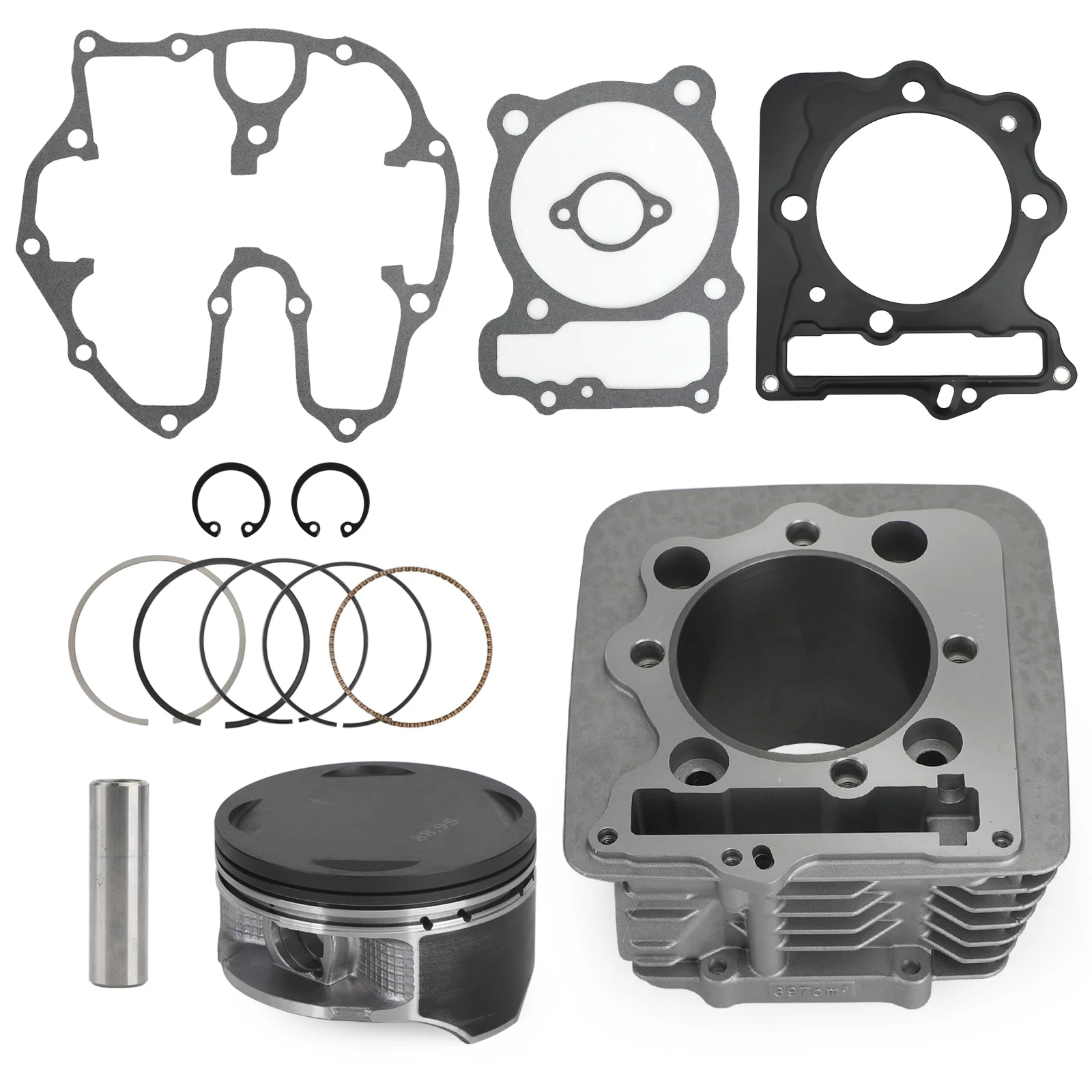 Cylinder Big Bore 440cc Piston Ring End Kit For Honda TRX400EX SporTrax 99 - 08