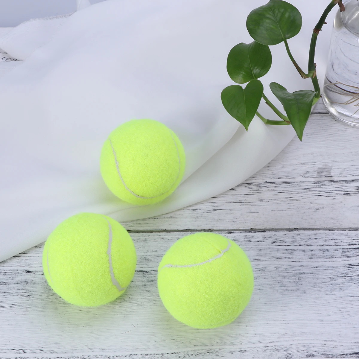 

6pcs Tennis Balls Can Practice Tennis Balls Championship Regular Duty Tennis Ball Pet Dogs Tennis Balls (Yellow)