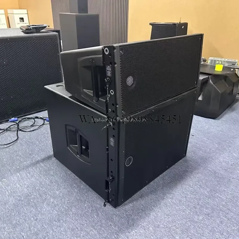 WMWMNU HDL 18-AS Active Single 18 Inch High Powerful Wooden Subwoofer Speaker Line Array Concert Powered Professional Sound