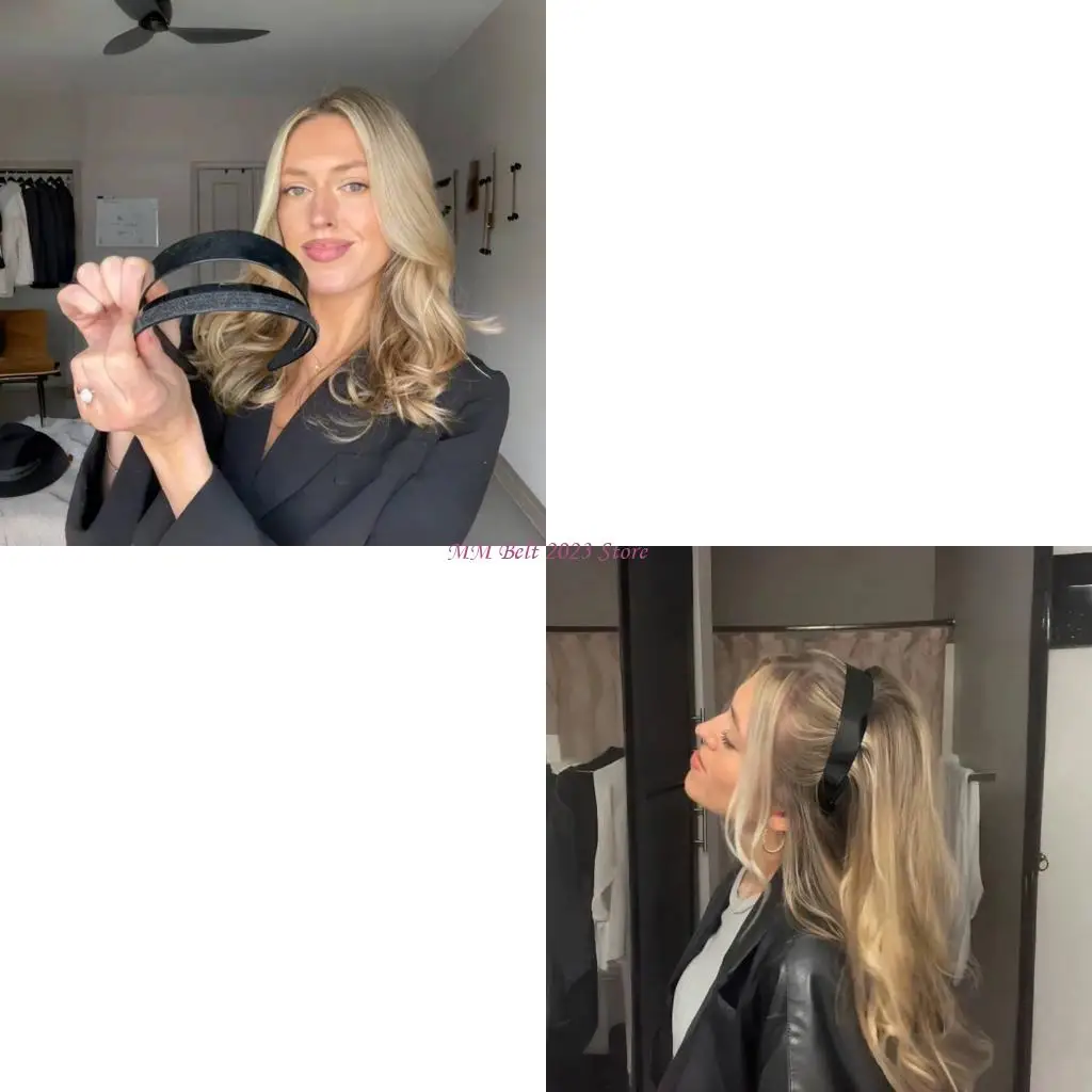 

49ME дышащий головной убор Bump It Up, модный аксессуар для волос, создающий натуральные волосы, идеально подходящий для работы