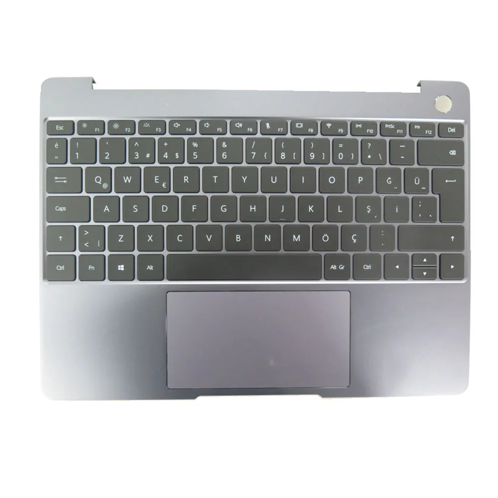 

Turkish TR PalmRest&keyboard For HUAWEI MateBook 13 2020 AMD HN-W19R Heng-W19CR 9Z.NEWBH.00T Gray Top Case With Backlit