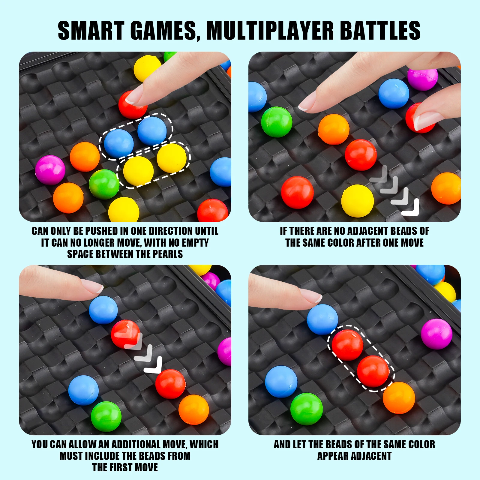 Parent Child Interaction, Happy Rainbow, Fun Game, Chessboard, Toys, Logic, Focus, Children'S Cognitive And Thinking Training