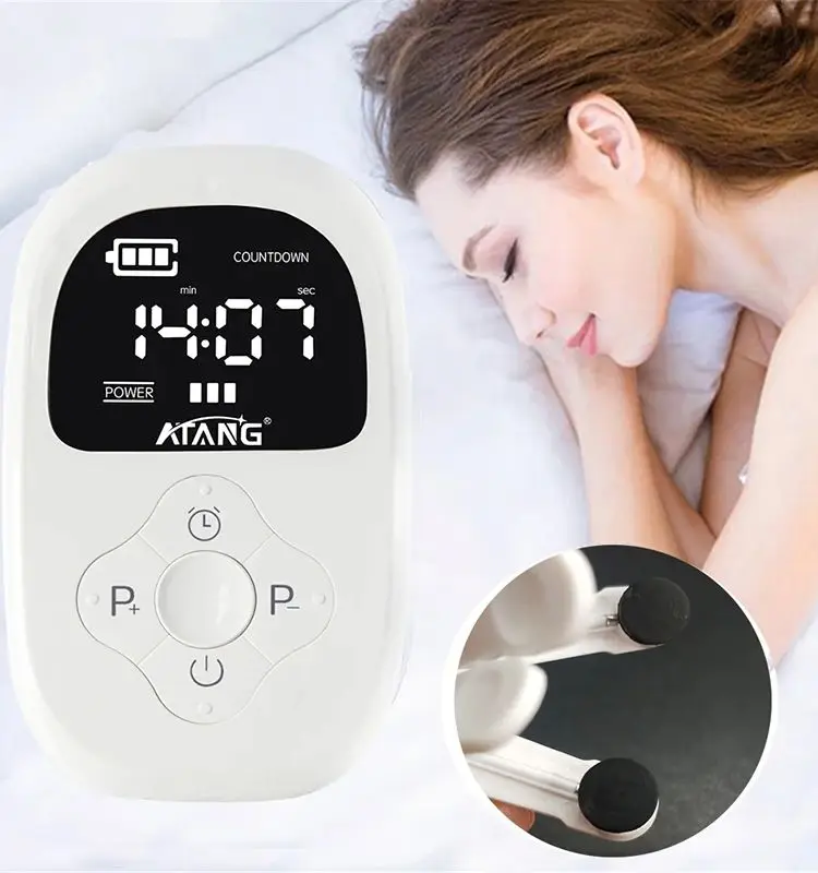 CES Sleep Aid Device Microcurrent Sleep Instrument Pulse Sleeping Anti-anxiety Relieves Insomnia Hypnosis Device Help Sleep Tool