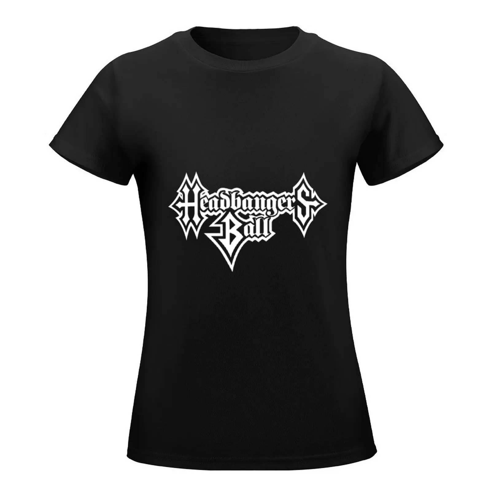 Headbangers Ball T-Shirt shirts graphic tees animal print hippie clothes oversized workout shirts for Women