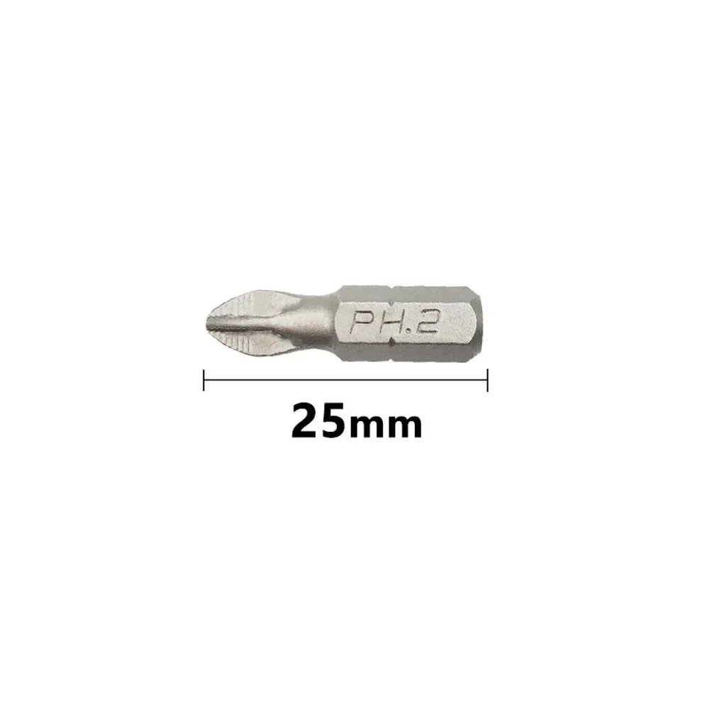 Perceuse électrique magnétique coordonnante, tête d'embout de tournevis PH2, outil à main croisé, conception coordonnante à haute élasticité, longue longueur