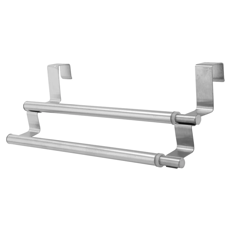 ABRE-Porte-serviettes de cuisine extensible, double porte-serviettes T1, adapté à un ajustement universel à l'intérieur ou à l'extérieur