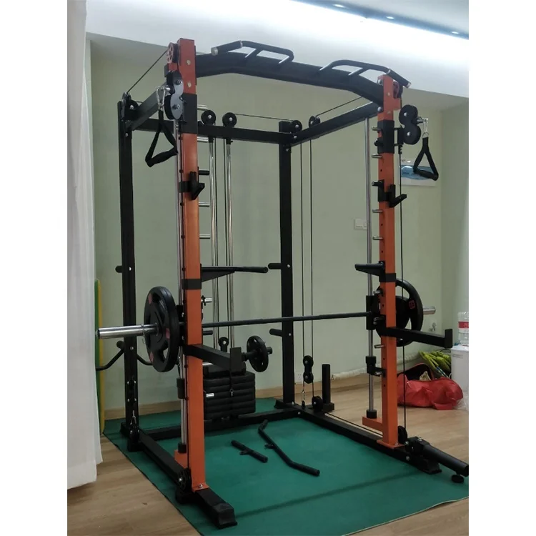 Strength Training Power Rack For Home Gym Exercise Fitness&Body Building Squat Rack Power Cage Weight Lifting Fitness Equipment