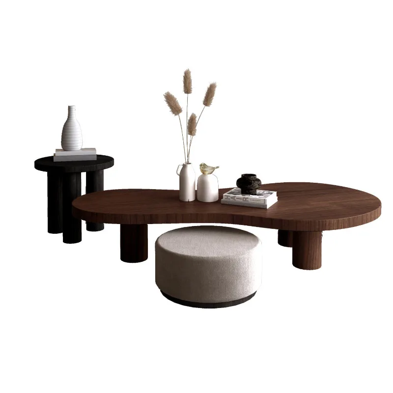 Senior Decor Coffee Table French Simple Style Design Minimalist Center Tables Modern Mesa De Centro Living Room Furniture