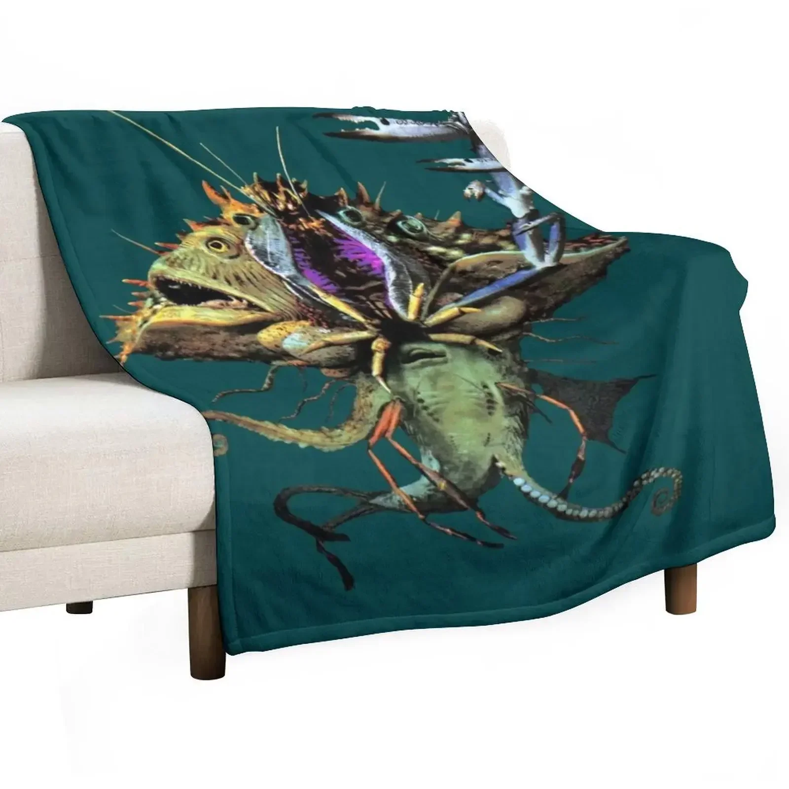 

The Mollusk Throw Blanket Blankets For Sofas Summer Blankets