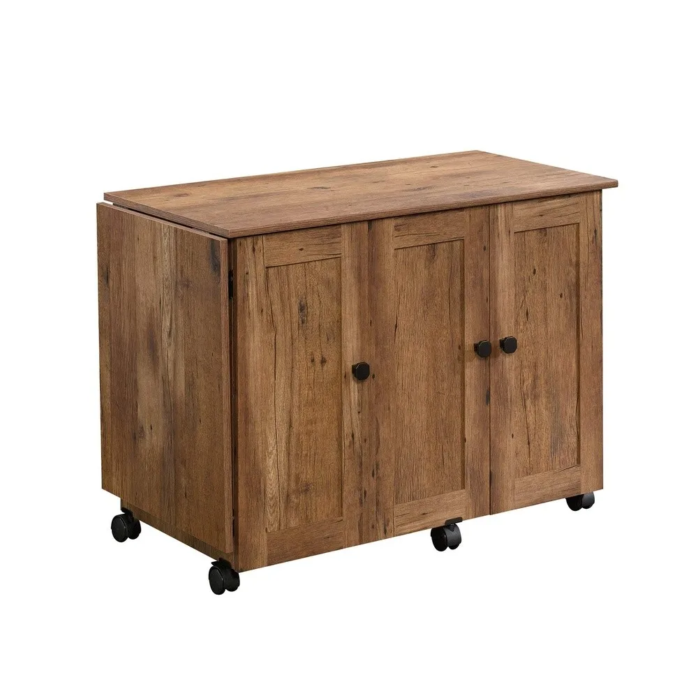 Miscellaneous Storage Sewing/Craft Cart/ Pantry cabinets Vintage Oak finish