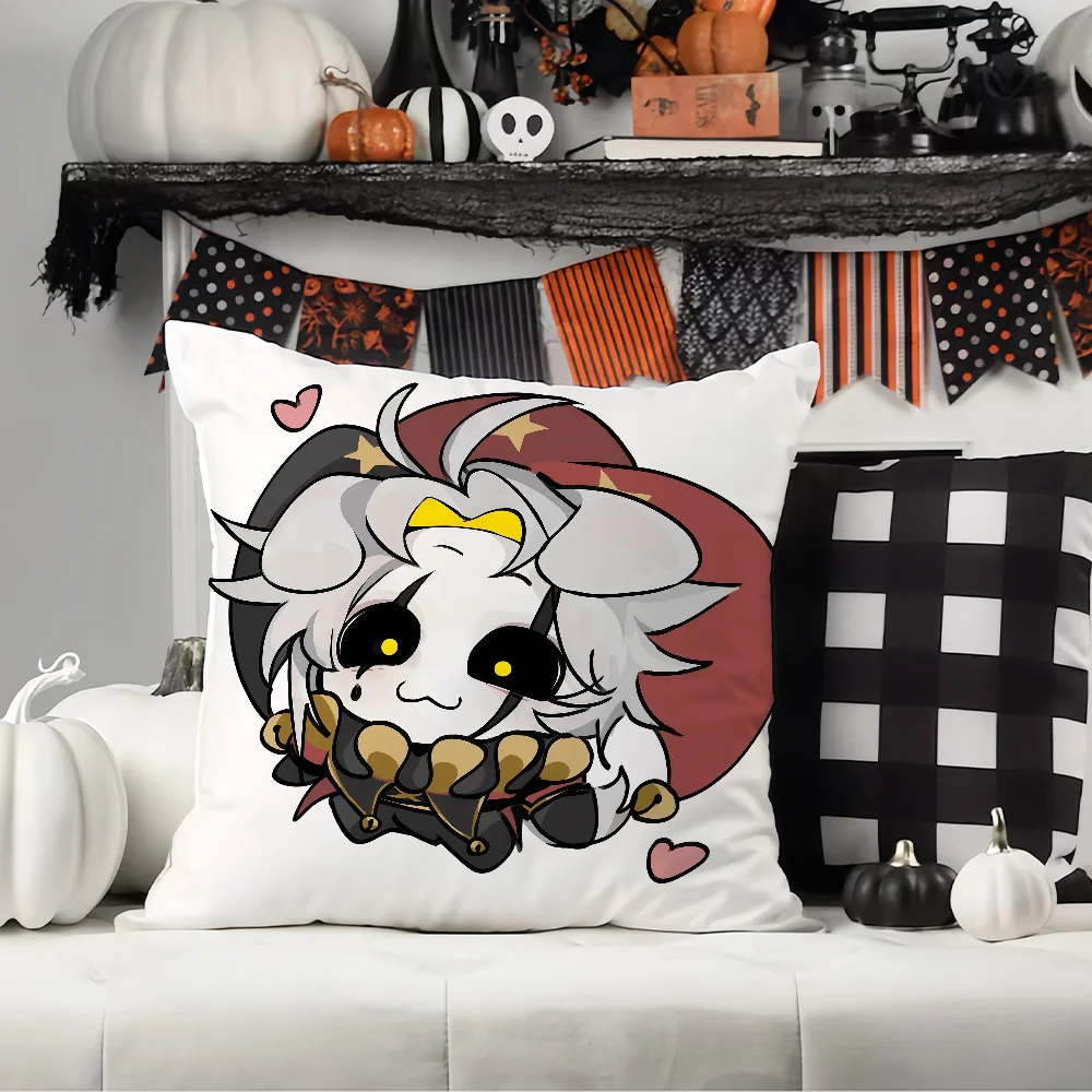 P-Pierrot The Freak Circus cushion cover Square Office Bedroom Headboard Sofa Living Room Backrest Cushions Sleeping