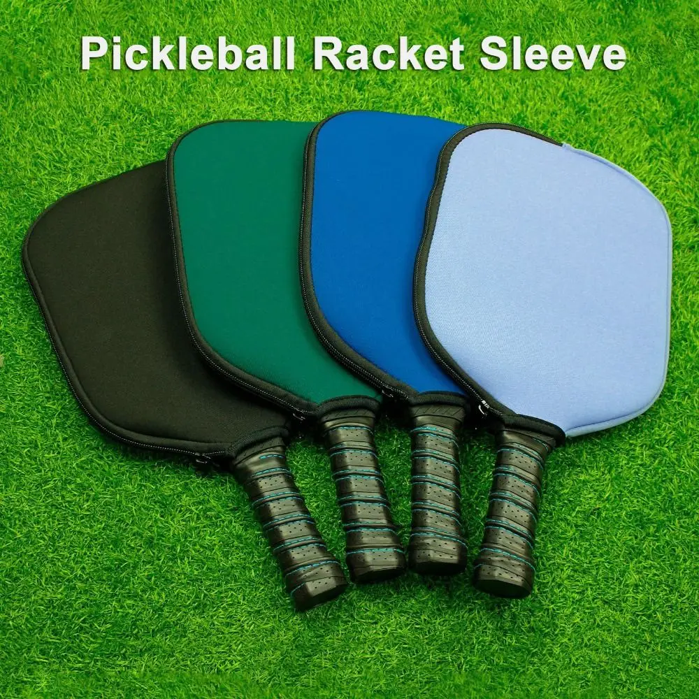 New Neoprene Pickleball Racket Sleeve Case Storage Pickleball Paddle Cover Waterproof Durable Protector Bag