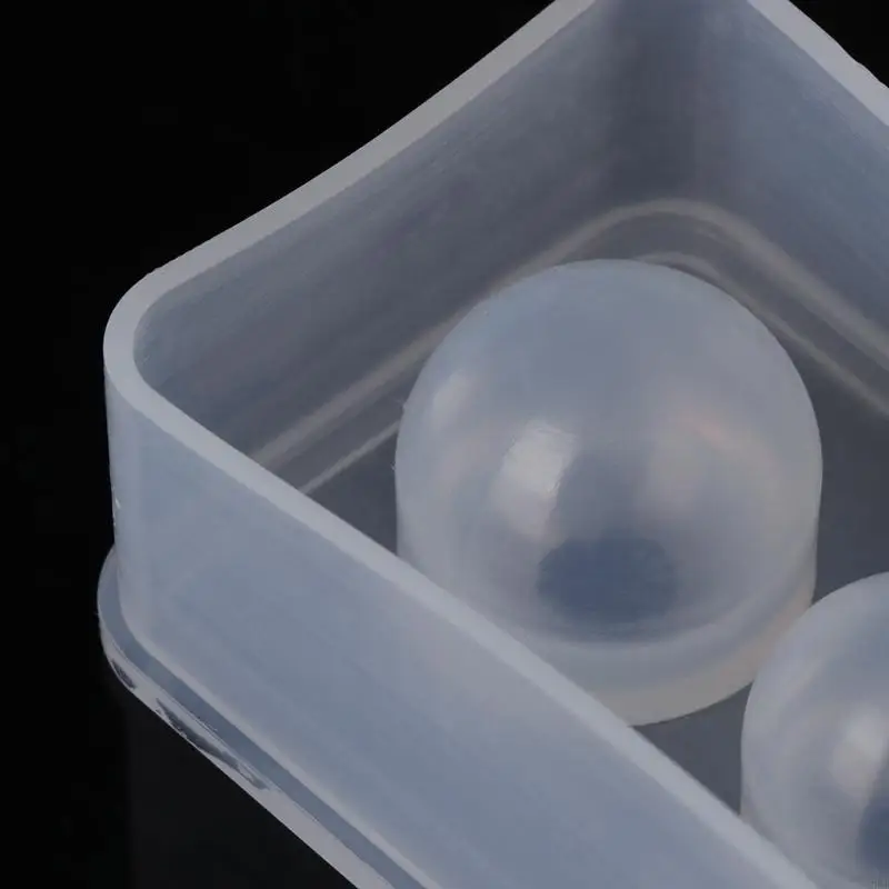 y5lb قوالب السيليكون مختلف قوالب الايبوكسي حجم الجولة لديكور المنزل الحرف DIY #6