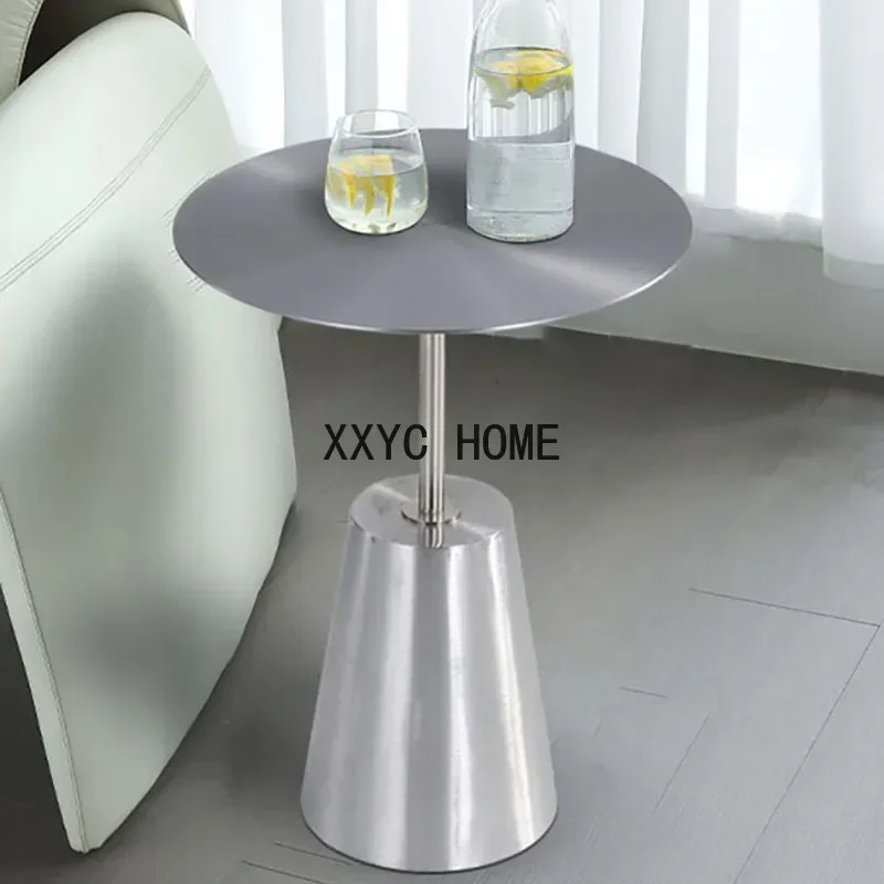 

Tea Bed Side Coffee Tables Round Luxury Designer Nordic Coffee Tables Living Room Metal Table Basse Furniture Living Room WK50CJ