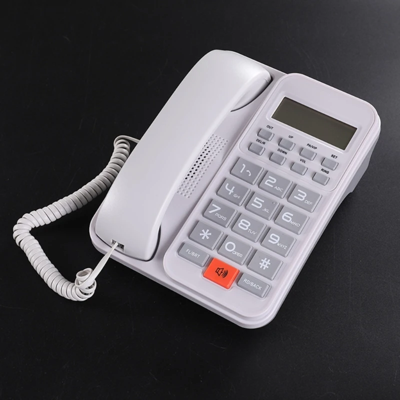 Corded Landline Phone Big Button Household Business Desktop Landline Telephone New Dropship