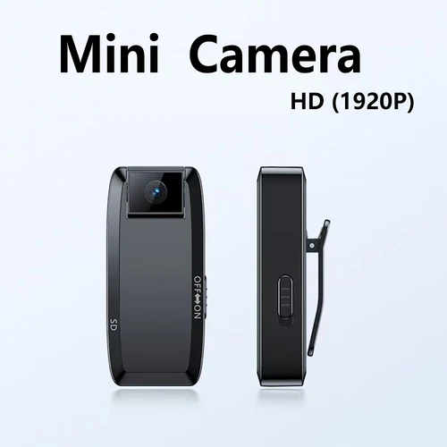 Imagen 1 del producto Mini cámara corporal HD 1920P, grabadora de vídeo Digital pequeña portátil, videocámara en miniatura de policía, cámara de acción mini dv