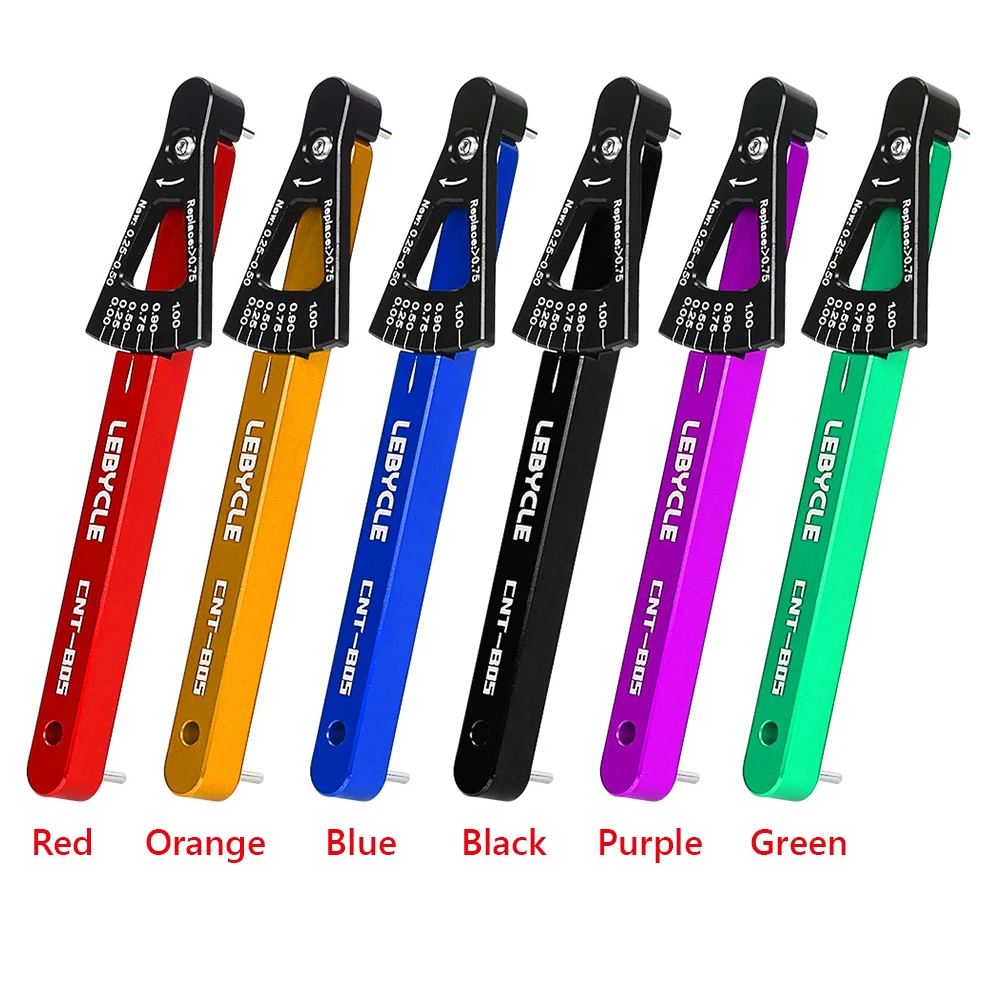 for MTB Bike Tool Bicycle Chain Wear Indicator Tool Checker Multifunction Chains Gauge Measurement for Mountain Road Bike