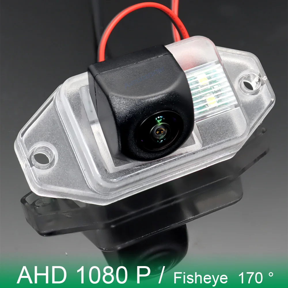 

AHD 1080P 170° FishEye Vehicle Rear View Camera For Toyota Prado Land Cruiser 120 (2002-2009) Car Parking Backup HD Night Vision