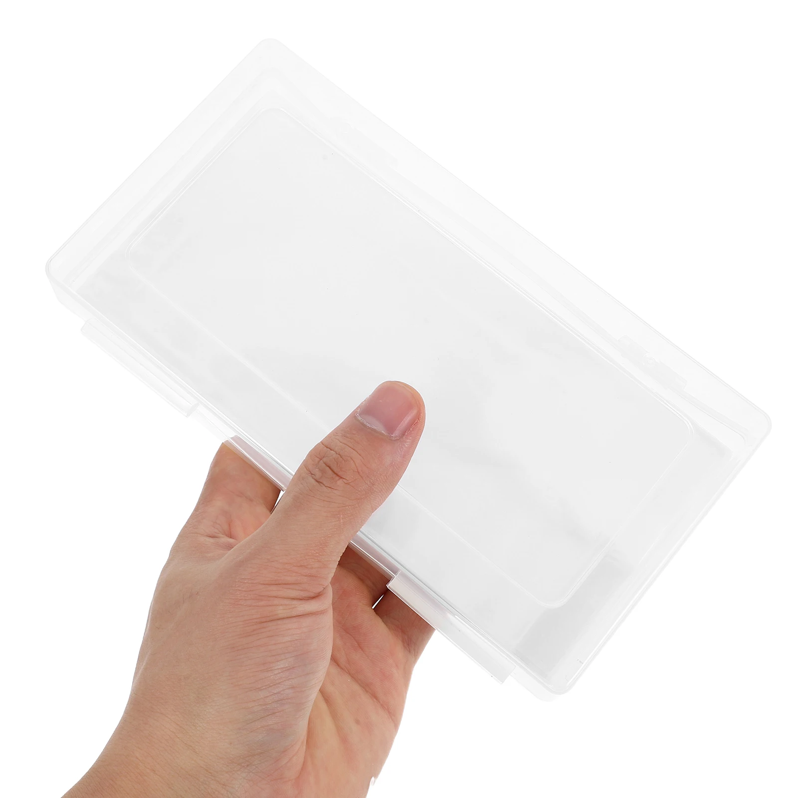 

100 Pcs Banknote Storage Box Bill Holder Paper Money Sleeves Protector Clip Currency Organizer Durability