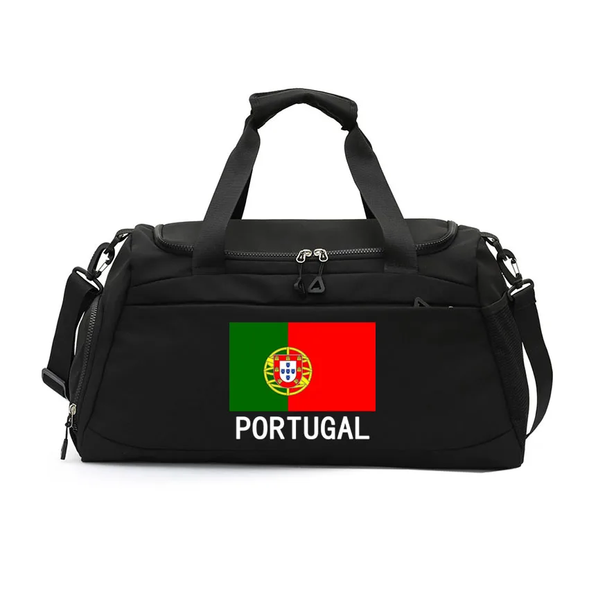 

Разделительные сумки для сухого и влажного воздуха, фирменный флаг Португалии, спортивный рюкзак для баскетбола, йоги, водонепроницаемый, многофункциональный, износостойкий, для плавания