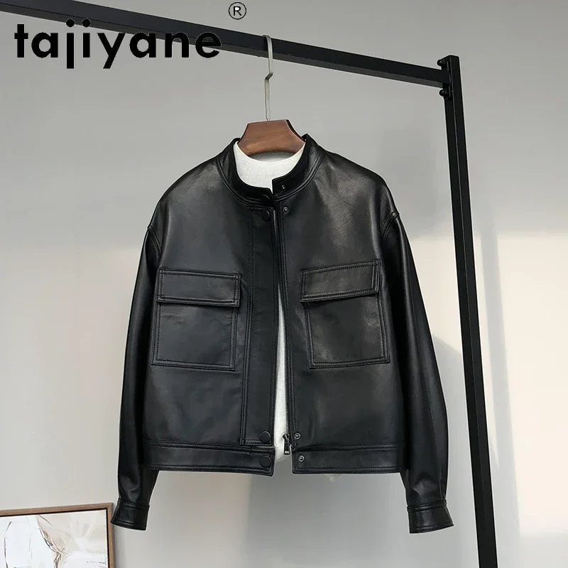 Tajiyane Genuine Leather Jacket Women Spring 2021 Real Sheepskin Coat Female Korean Style Jackets Chaqueta Cuero Mujer Pph4462