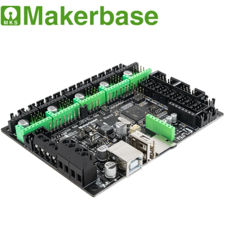 

Makerbase MKS Robin Nano V3 Eagle 32Bit 168Mhz F407 Control Board 3D Printer parts TFT screen USB print