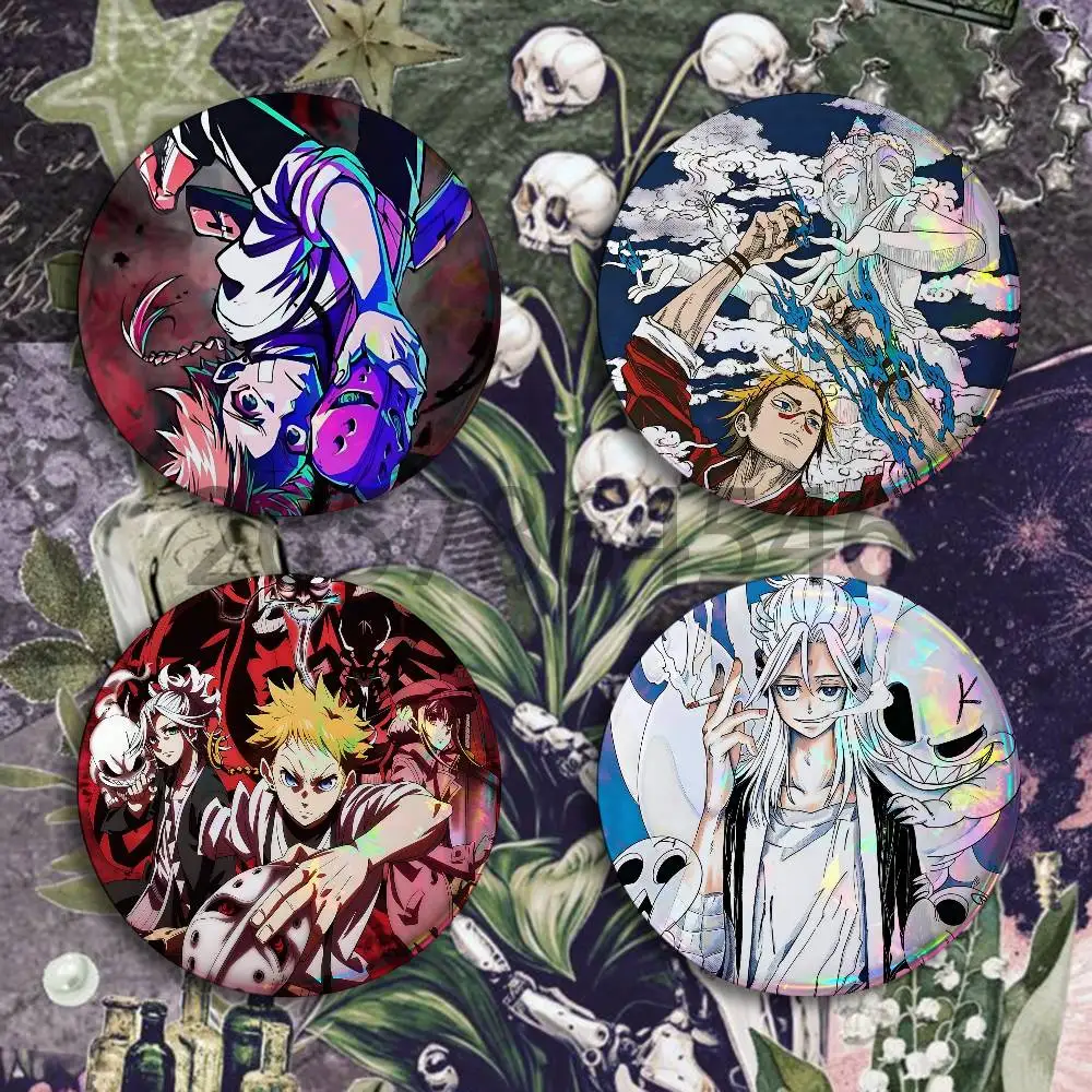 T-the vermilion M-mask Badges Set  25 32 44 58 75 mm Round Customizable Wholesale Fan goods Self-made fan freebies