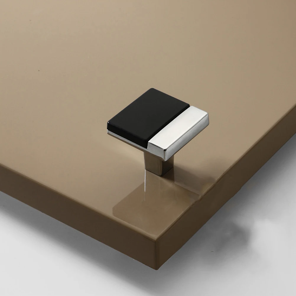 

2Pcs Cabinet Pulls Handles for Kitchen Cupboard Bathroom Drawer Wardrobe Furniture Zinc Alloy Single Hole Modern Design Dresser