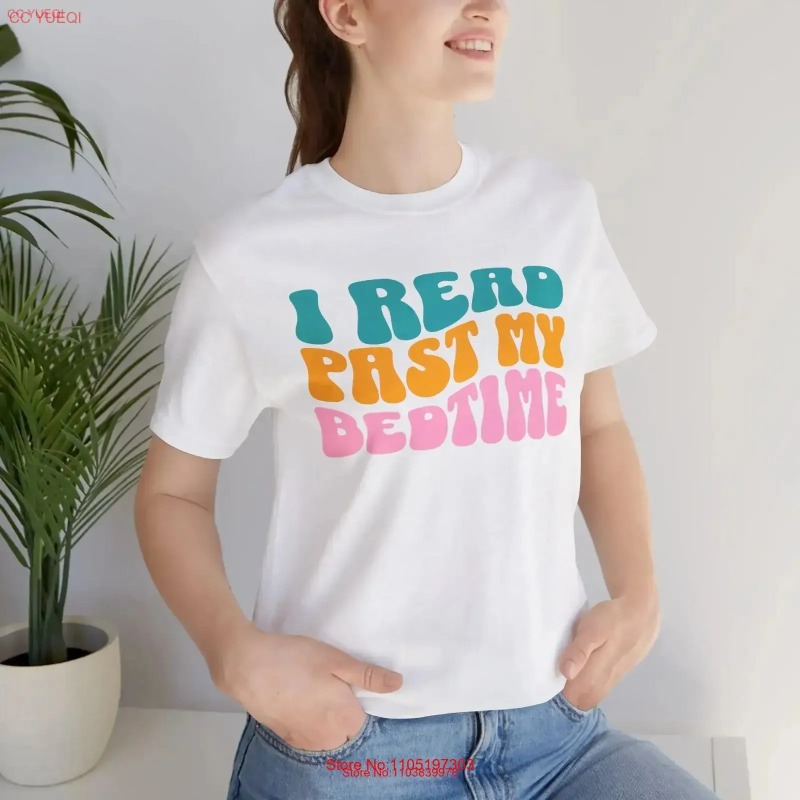 I Read Past My Bedtime T Shirt Book nerd gift for Librarian Bookworm Teacher vintage Washed Slightly Breathable