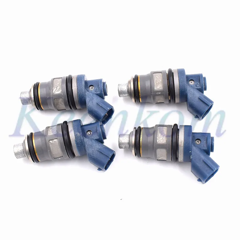 4PCS 800cc Fuel Injectors 1001-87093 100187093 For Toyota SW20 3S-GTE EJ20 BG5 BD5 Side Feed